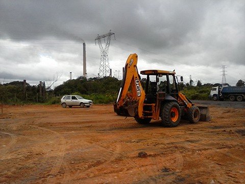 parque-industrial-sera-vistoriado-1 O parque fica próximo à divisa com Capivari de Baixo, às margens da BR-101 - Foto:Decom/Prefeitura de Tubarão/Divulgação/Notisul
