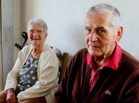 63 anos de casados, juntos na eternidade…