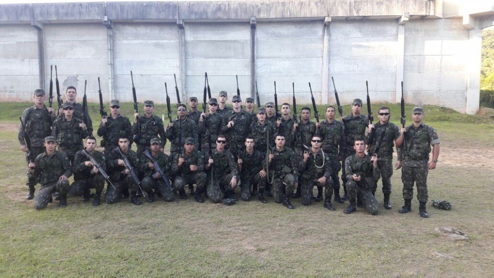 tropa-do-exercito-embarca-hoje-1 Soldados se especializaram em patrulhamento - Foto:Divulgação/Notisul