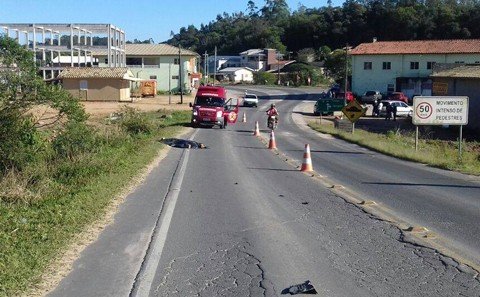 Idoso de 63 anos morre atropelado