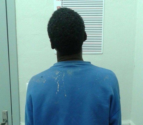 estuprador-da-enteada-e-preso-1 Estuprador abandonou a esposa em Pato Branco logo após o crime contra a enteada - Foto:PM de Braço do Norte/Divulgação/Notisul