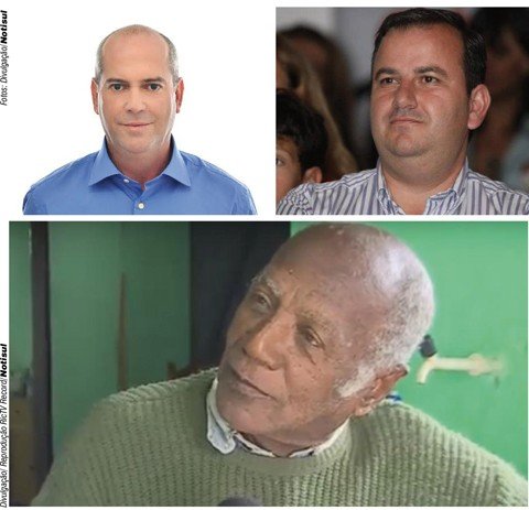 novo-pleito-pode-ocorrer-em-pescaria-1 Honorato (E) e Deyvisonn (D) concorreram ao pleito pela segunda vez e Artur Custódio não vota desde 2002, mas seu nome apareceu como um dos votantes no dia das eleições