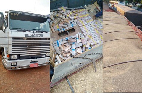 caminhoneiro-e-preso-com-550kg-de-maconha-1 Fotos: Divulgação/Notisul.