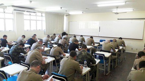 selecao-interna-e-realizada-pela-pm-1 Foto: Polícia Militar/Divulgação/Notisul.