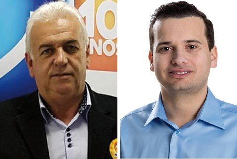 testemunhas-serao-ouvidas-na-terca-1 Nivaldo (E) foi duas vezes vice-prefeito e secretário de obras no município. Vicente Corrêa disputou o pleito pela primeira vez em 2016 - Foto:Divulgação/Notisul