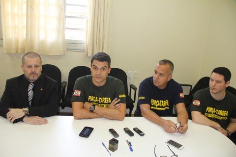 vereadores-permanecem-presos-1 Na quinta-feira, Gaeco e promotores realizaram mais uma etapa da operação - Foto:Jailson Vieira/Notisul