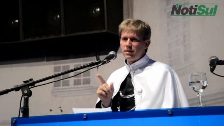 Discurso de Posse  do novo Reitor da Unisul