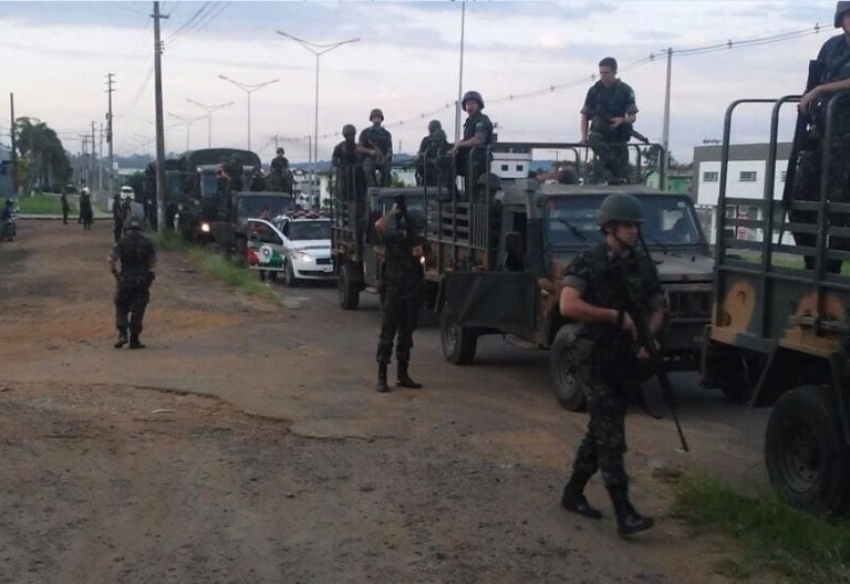 Fuzil do Exército é recuperado em megaoperação