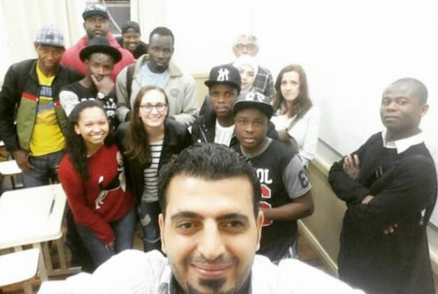 Imigrantes de diferentes pa&iacute;ses recebem apoio do Projeto Acolhida  -  Fotos: arquivo pessoal/divulga&ccedil;&atilde;o/notisul