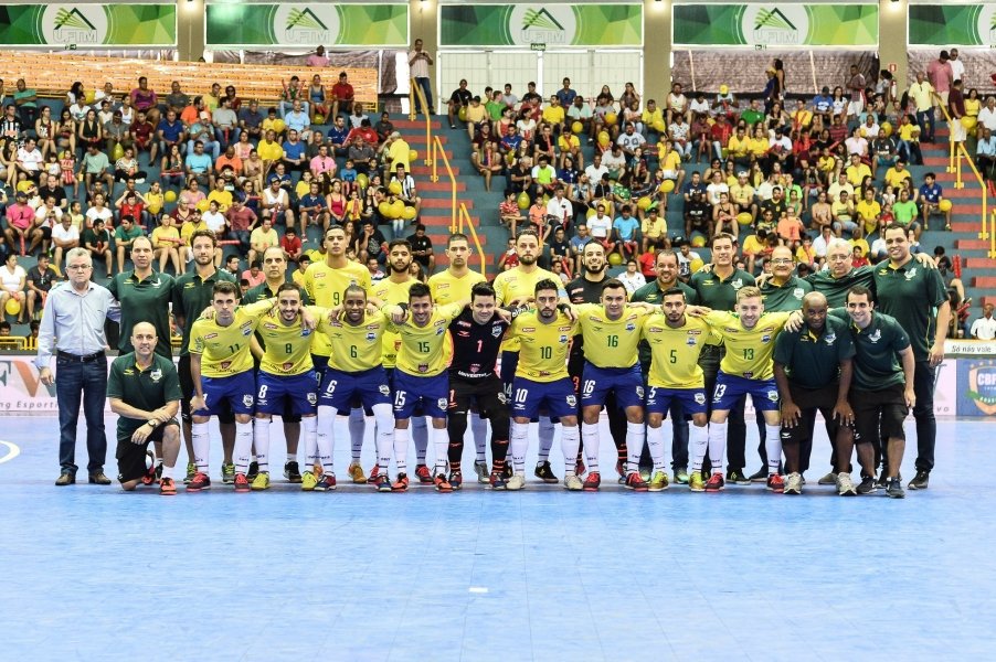 A Seleção Brasileira é heptacampeã mundial - Foto: Ricardo Artifon/CBFS/Divulgação/Notisul