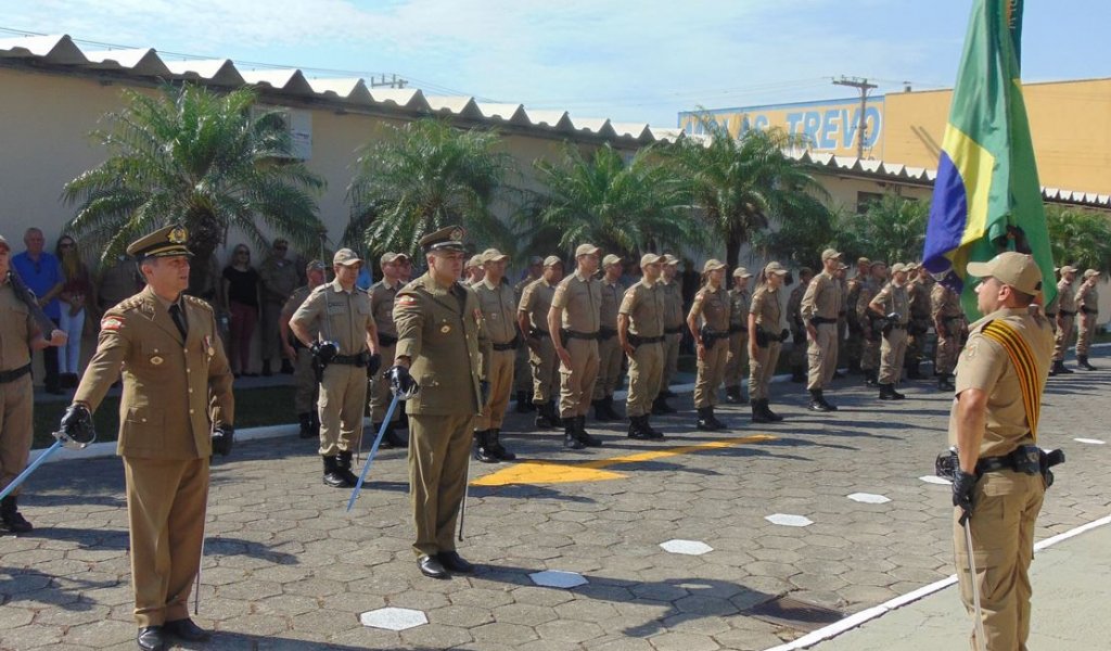 aniversario-pm-comemora-183-anos-com-muitas-homenagens-promocoes-e-acoes-operacionais-0 Foto: Divulgação/Notisul
