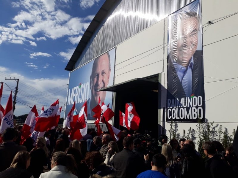 gelson-merisio-lanca-pre-candidatura-ao-governo-de-sc-1 Foto: Matheus Reis/DN