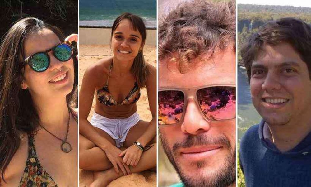 bombeiros-retomam-buscas-por-ultimo-desaparecido-levado-por-tromba-dagua-em-mg-1 Pollyana, que nadava na cachoeira e Mariana, Alexsandro e Maurílio, que praticavam rapel, foram surpreendidos pela tromba d'água e morreram