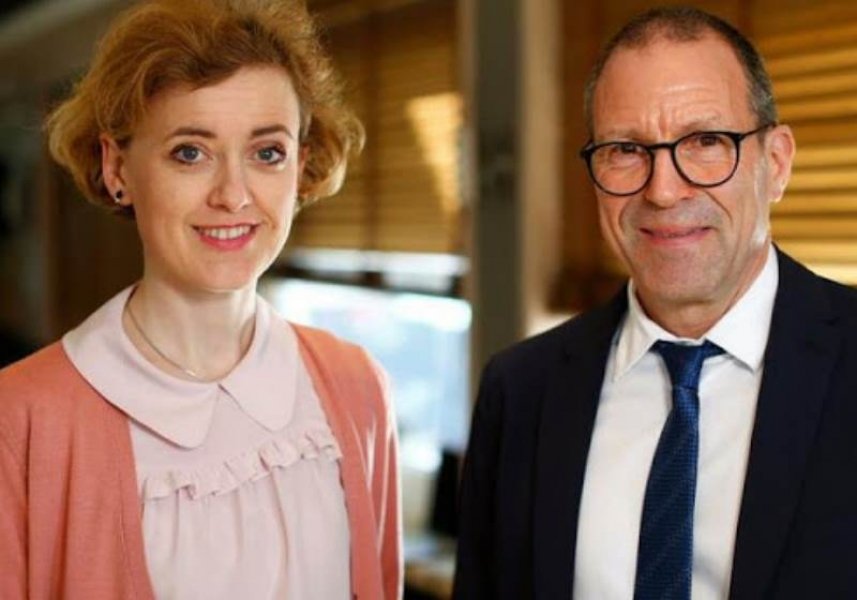 alemaes-criam-exame-de-sangue-para-cancer-de-mama-1 Sarah Schott and Christof Sohn, do Hospital Universitário de Heidelberg Foto: Reuters