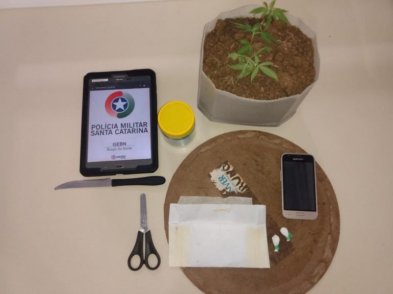 Tráfico: Adolescente é apreendido hoje (27) com drogas em Braço do Norte