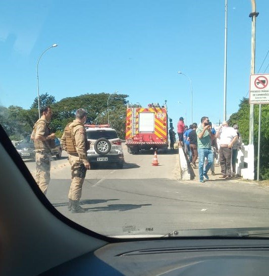 Corpo é encontrado no Rio Tubarão próximo à Ponte do Quartel Corpo é encontrado no Rio Tubarão próximo à Ponte do Quartel