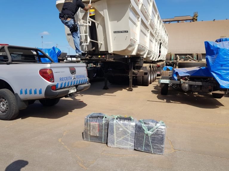 Receita Federal apreende 88,5 quilos de cocaína no Porto de Paranaguá