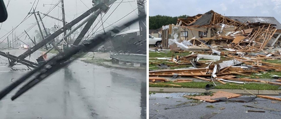 Tornados no sul dos Estados Unidos causam destruição e 19 mortes