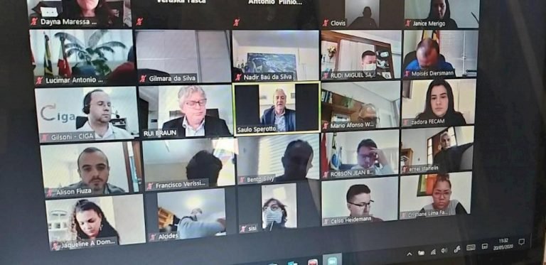 Assembleia virtual reforça regionalização no combate ao Coronavírus