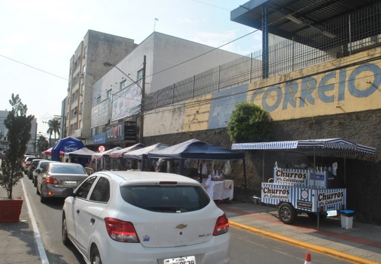 Paredão dos Correios vai ganhar novo visual no Centro de Tubarão