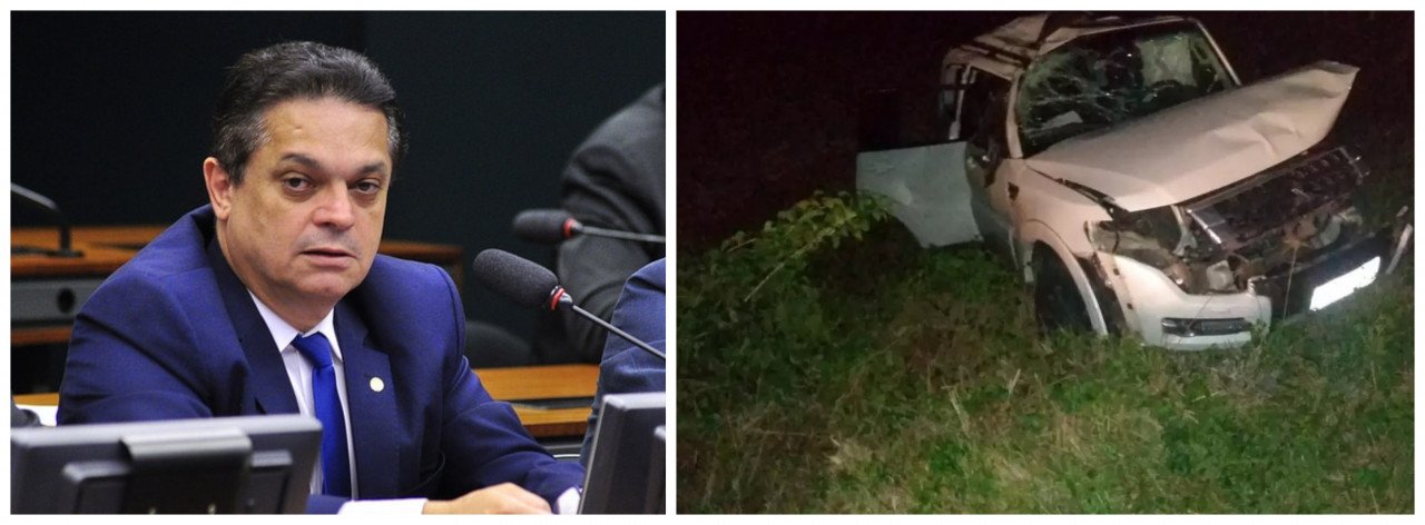 Ex-deputado federal João Rodrigues sofre acidente de carro e está internado em observação