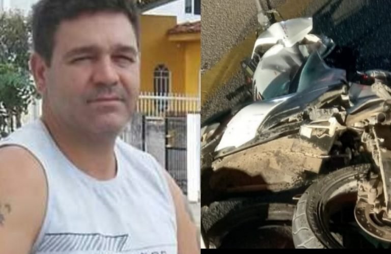 Lagunense morre após colisão entre carro e motocicleta