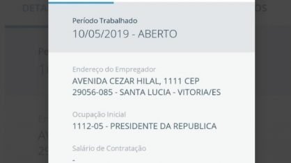 presidente da república