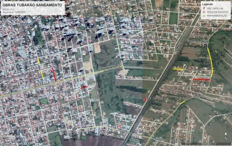 Tubarão Saneamento: Atenção ao cronograma de obras de hoje (12)