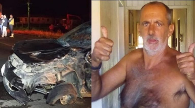 Tubaronense de 56 anos morre após acidente em Jaguaruna