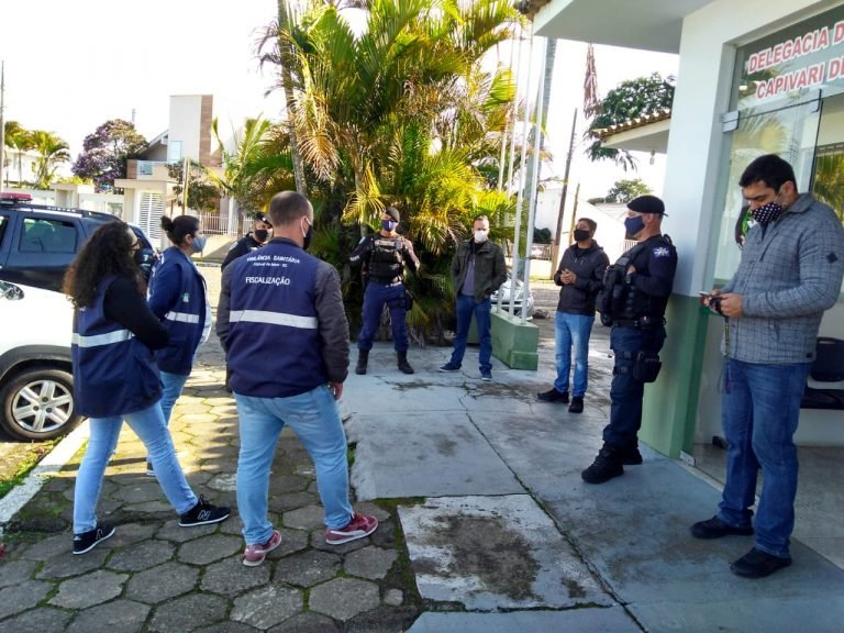 8 estabelecimentos são notificados por infringir as regras da quarentena em Capivari de Baixo