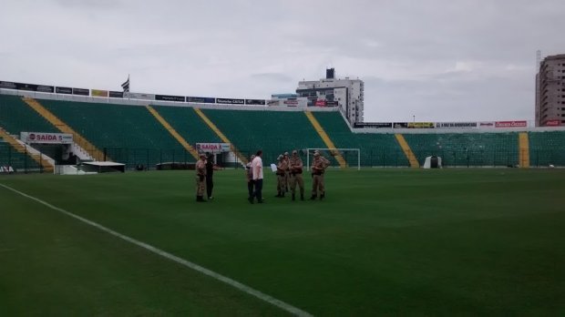 Polícia Militar atua para o retorno dos jogos de futebol do Catarinense