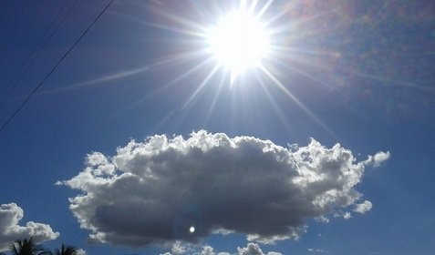 Tempo segue quente e ensolarado neste domingo em Santa Catarina