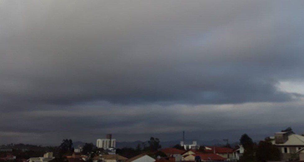 Tempo será instável hoje (13) em SC