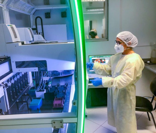 Covid-19 em SC Lacen e rede de cooperação ultrapassam 110 mil exames realizados