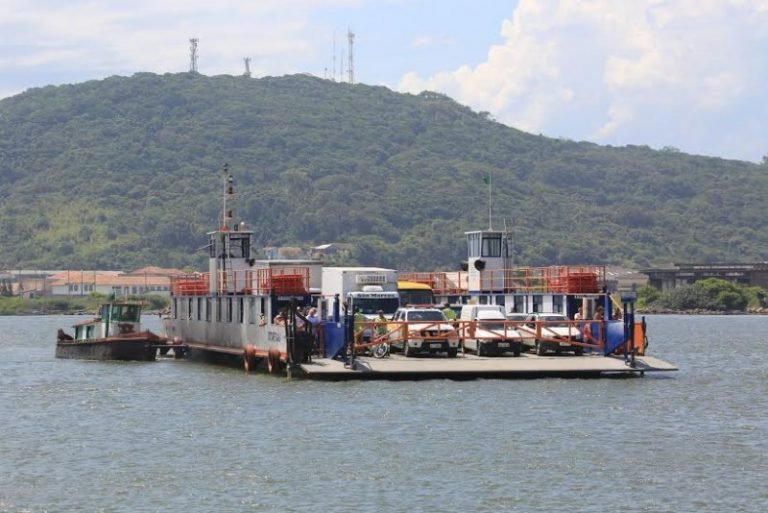 Quando a Ponte do Pontal em Laguna ficar pronta a balsa vai parar de funcionar?