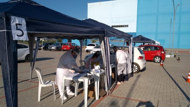 Testagem para Covid-19 em Tubarão representa 18% da população