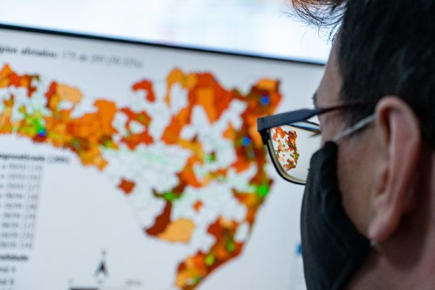 Coronavírus em SC Matriz aponta pela primeira vez Santa Catarina sem regiões em estado gravíssimo