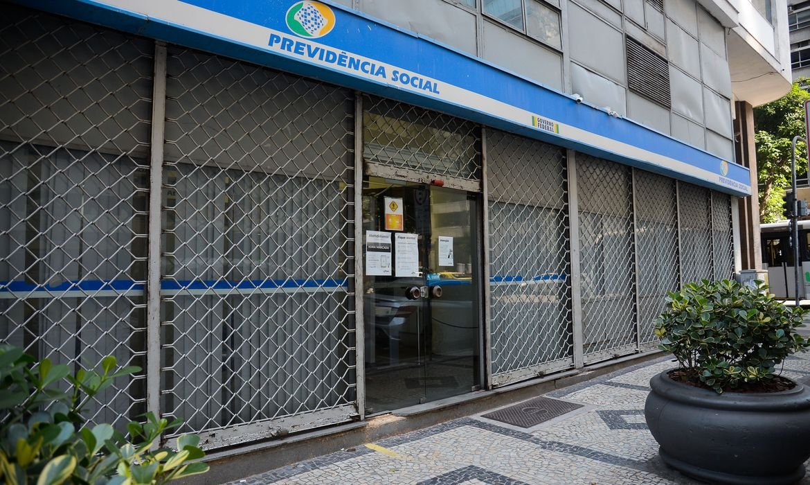 inss_rj #Pracegover Foto: na imagem há o prédio do INSS