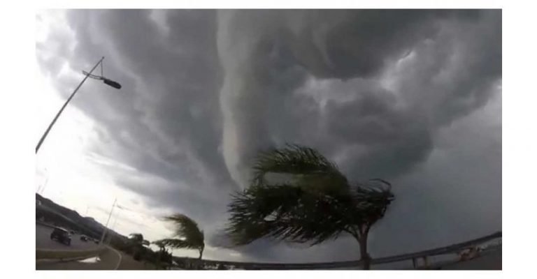 Aproximação de frente fria em SC traz temporais isolados entre o Meio Oeste e Litoral Sul