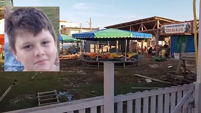 Adolescente de 13 anos morre após encostar em brinquedo de parque de diversões em Camboriú