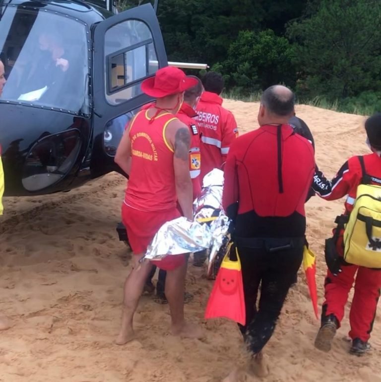 Adolescente sofre trauma na coluna após mergulhar em parte rasa de lagoa em Jaguaruna