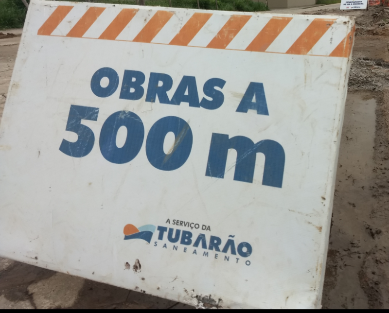 Obras Tubarão Saneamento