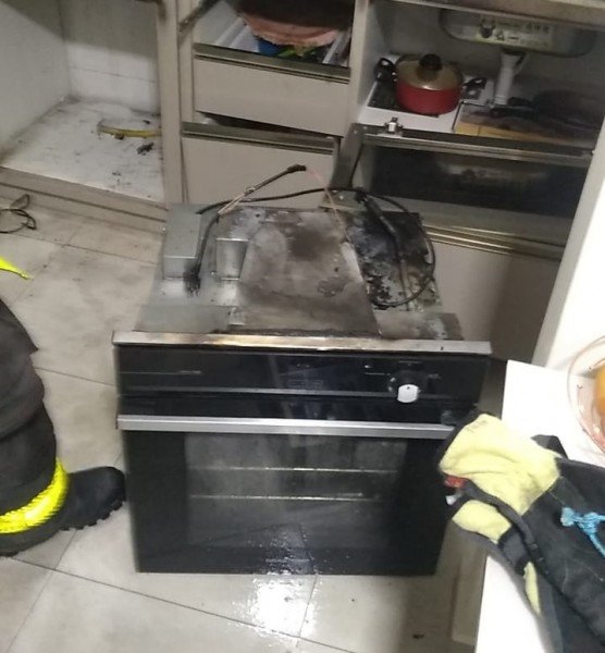 queimadura #Pracegover Foto: na imagem há móveis e eletrodomésticos