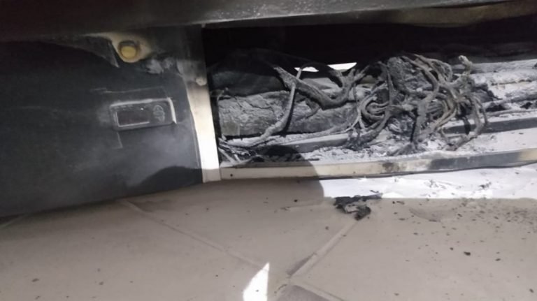 Bombeiros são acionados para conter princípio de incêndio em mercado de Tubarão