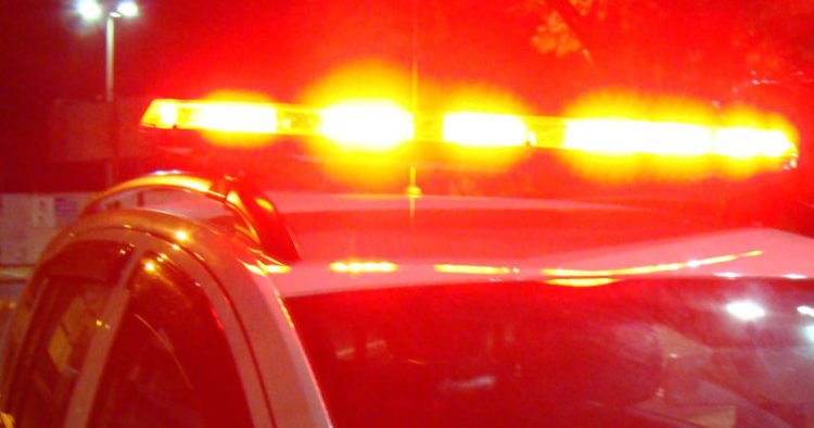 Três homens armados assaltam posto de gasolina no bairro São Cristóvão, em Tubarão #pracegover Na foto, uma viatura da polícia