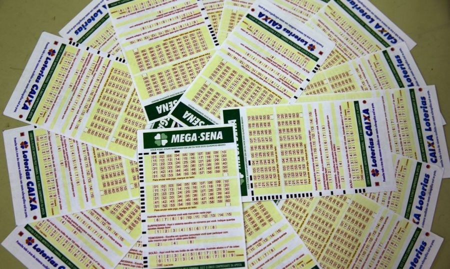 mega_sena #Pracegover Foto: na imagem há vários cartões da Mega-Sena