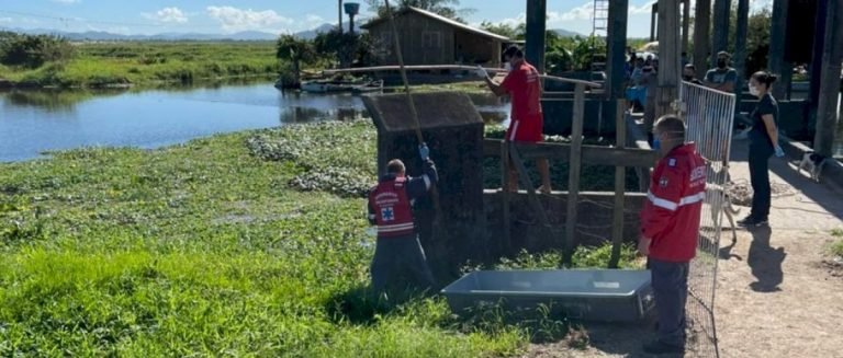 Homem encontra corpo do jovem desaparecido após carro cair da ponte da Jabuticabeira, em Jaguaruna