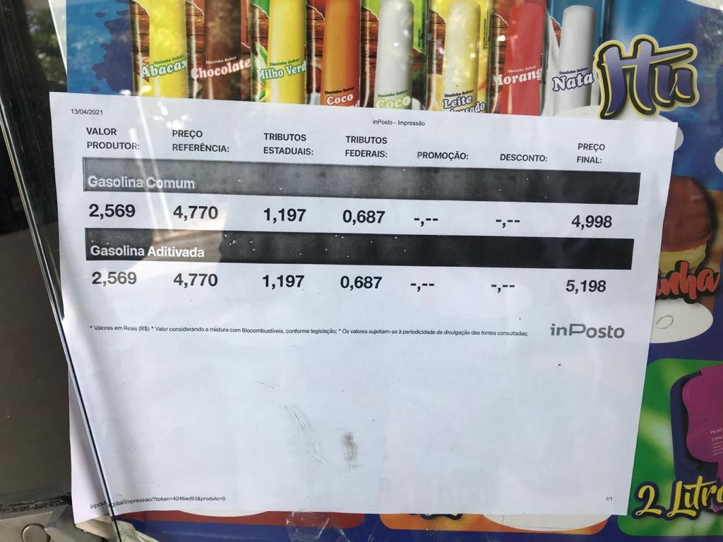 Procon conclui vistoria em 29 postos de combustíveis, em Tubarão