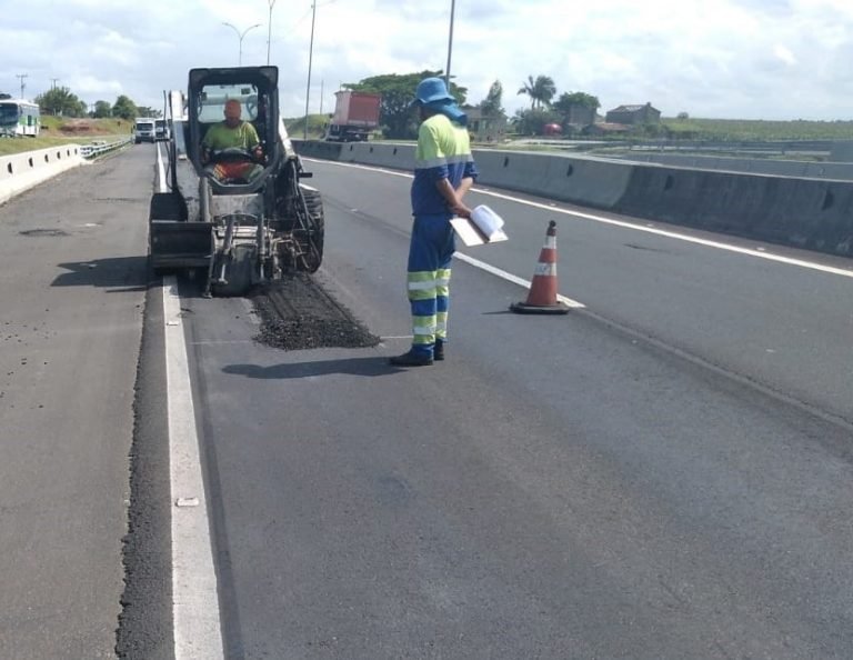 Cronograma semanal de obras na BR-101 Sul é divulgado
