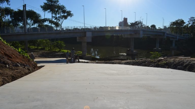 Primeira rampa náutica de Tubarão está com as obras 80% concluídas